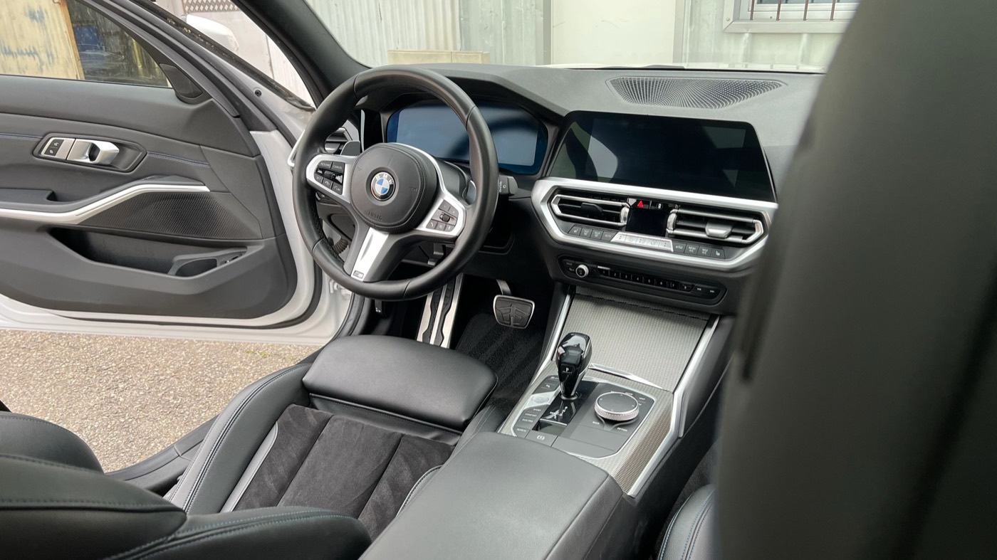 Intérieur BMW impeccable — nettoyage intérieur en profondeur