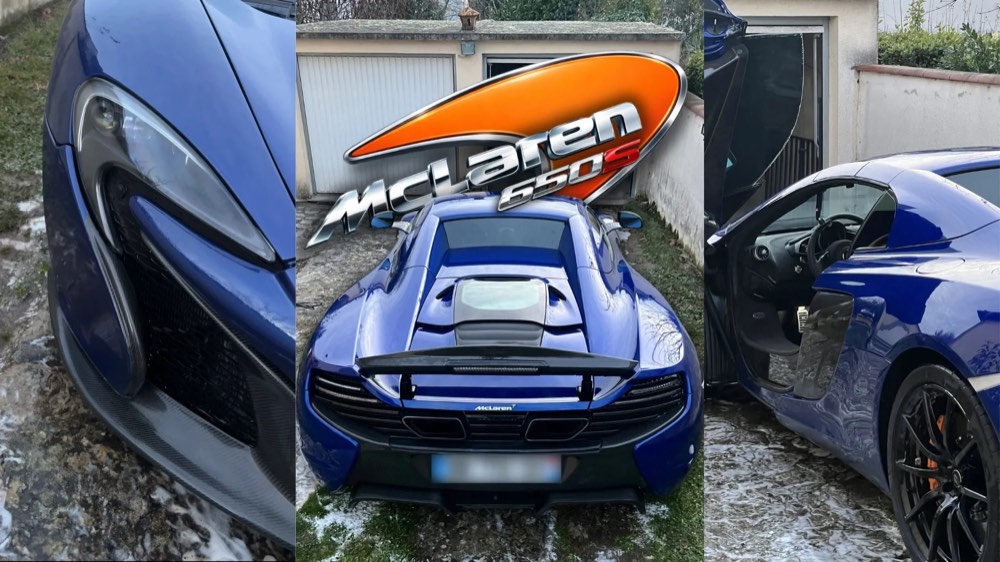 Polissage et traitement céramique sur McLaren 650S à Toulouse